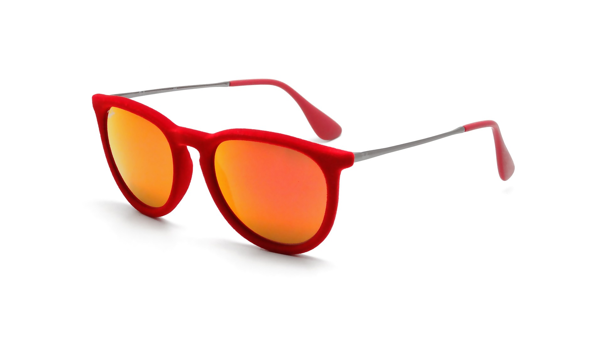 Ray-Ban Erika Velvet Edition Red RB4171 6076/6Q 54-18 | Visiofactory