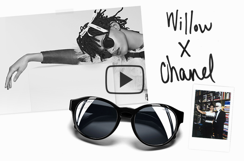 willow smith chanel-lunettes