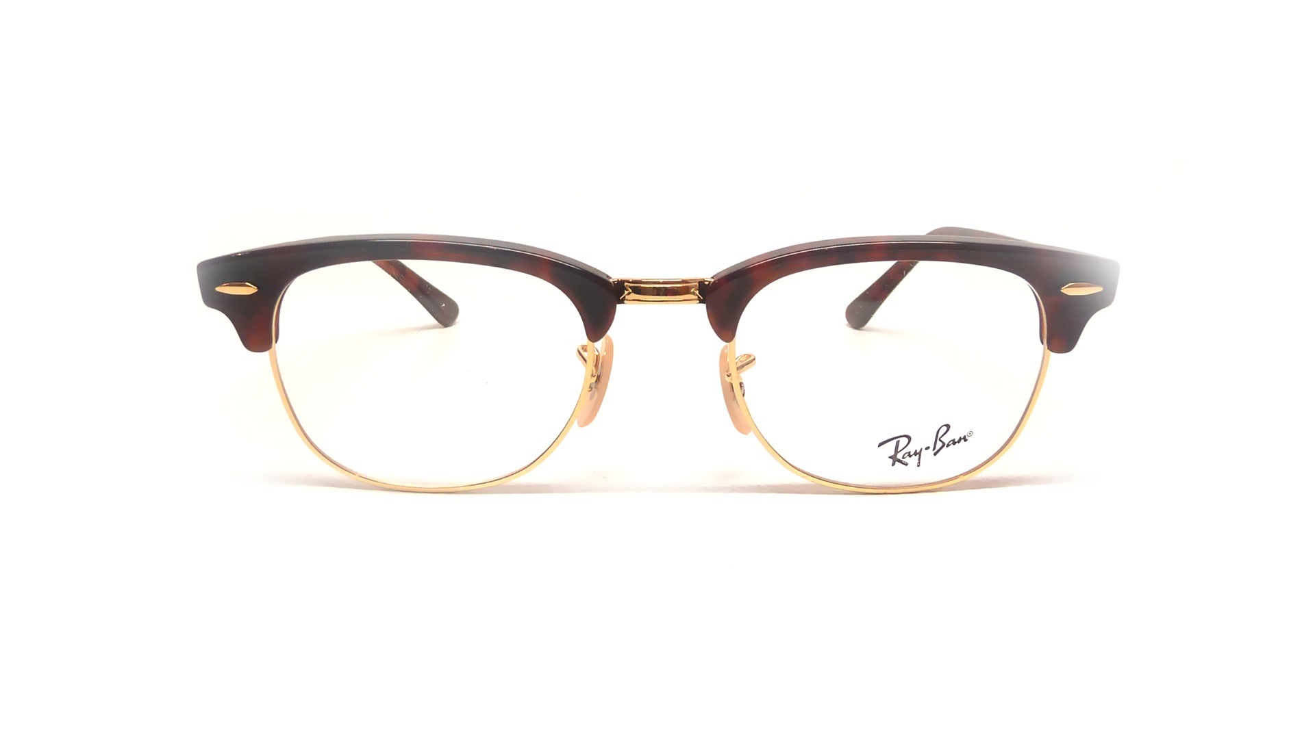 Ray-Ban Clubmaster Tortoise RX5154 RB5154 2372 49-21 Small | Visiofactory