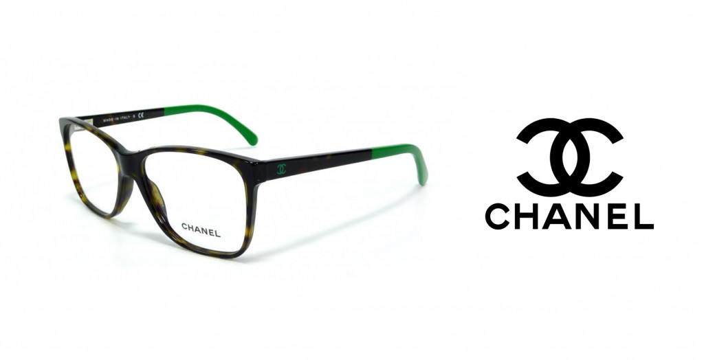Chanel écaille et pointe verte 