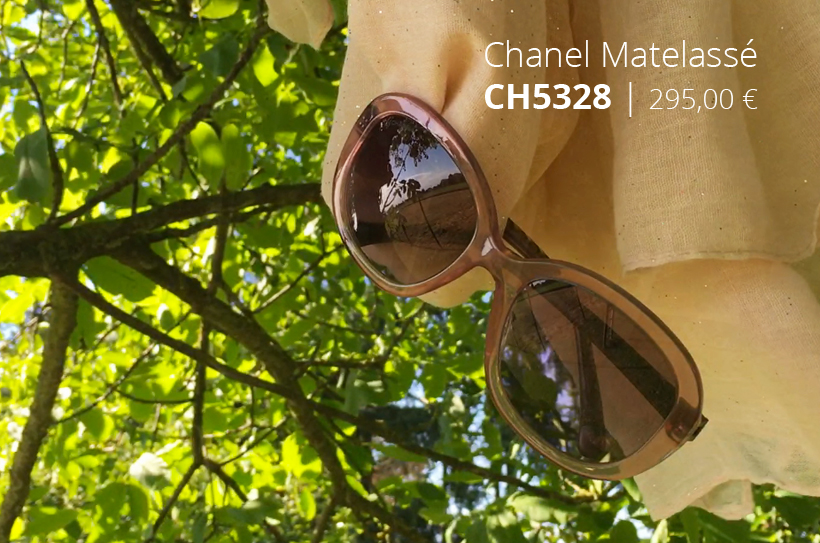 Lunettes de soleil Chanel Matelassé-Visiofactory.com